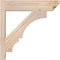 Ekena Millwork Balboa Slat Smooth Outlooker, Douglas Fir, 5 1/2"W x 20"D x 20"H OUT06X20X20BOA06SDF - alternate 2